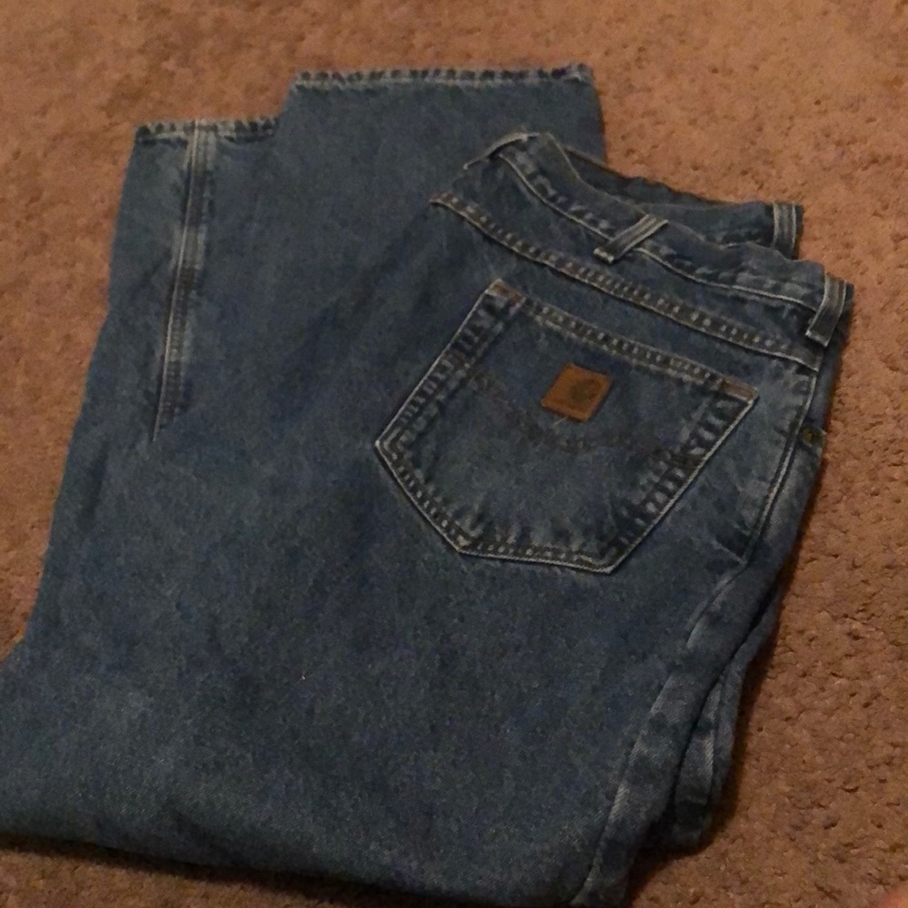 Carhartt Flannel- Lined Jeans